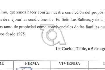 Escrito de los vecinos/TA